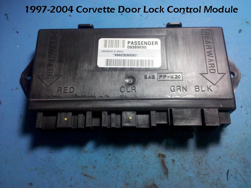 Corvette Door Lock Fix